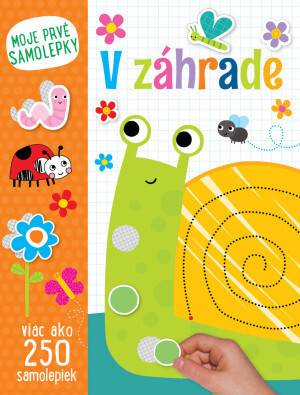 Obrázok V  záhrade  Moje prvé samolepky