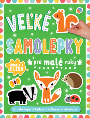 Obrázok Les - veľké samolepky pre malé ruky
