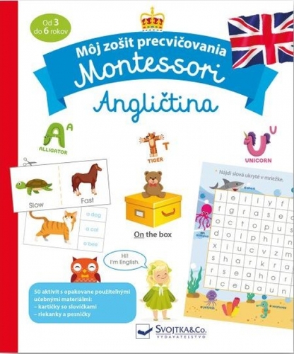 Obrázok Môj zošit precvičovania Montessori Angličtina