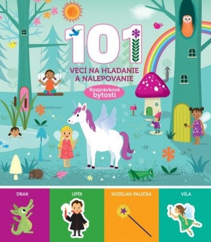 Obrázok Rozprávkové bytosti -101 vecí na hľadanie a nalepovanie