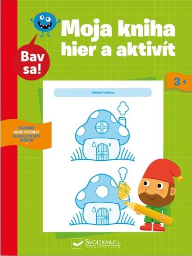 Obrázok Moja kniha hier a aktivít 3+