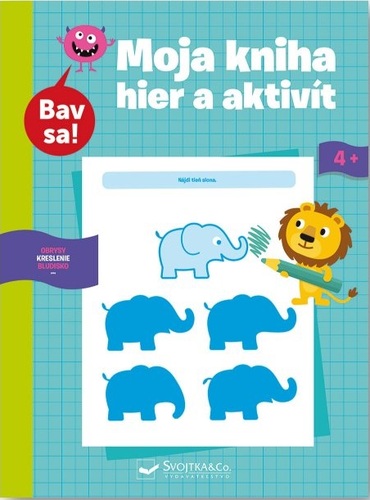 Obrázok Moja kniha hier a aktivít 4+