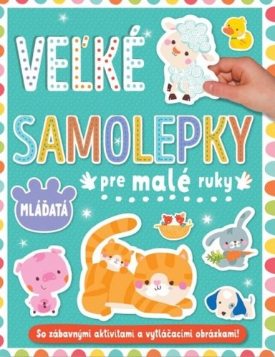 Obrázok Mláďatá - veľké samolepky pre malé ruky