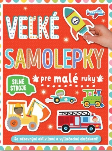 Obrázok Silné stroje - veľké samolepky pre malé ruky