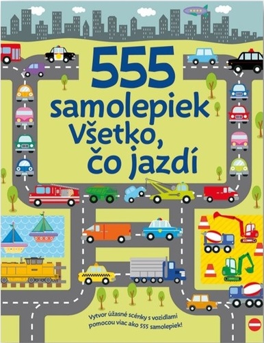 Obrázok 555 samolepiek - Všetko, čo jazdí