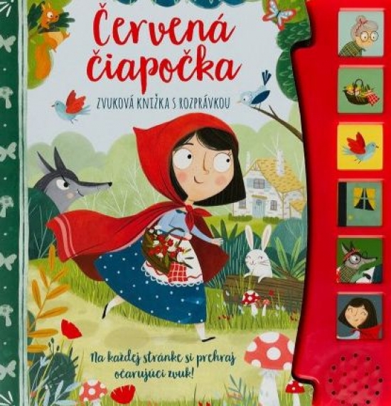 Obrázok Červená čiapočka - zvuková knižka s rozprávkou