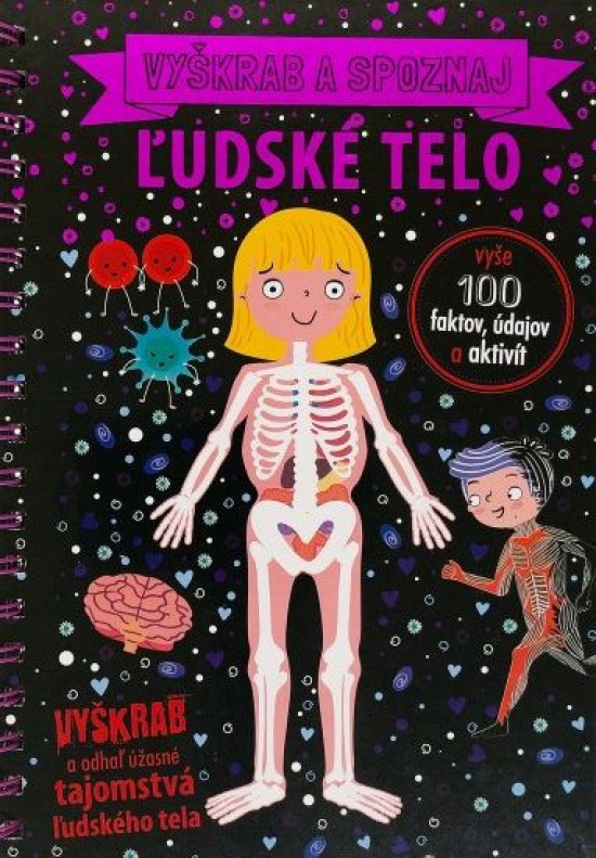 Obrázok Ľudské telo - vyškrab a spoznaj