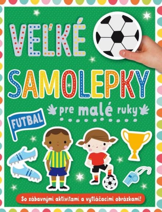 Obrázok Futbal - veľké samolepky pre malé ruky