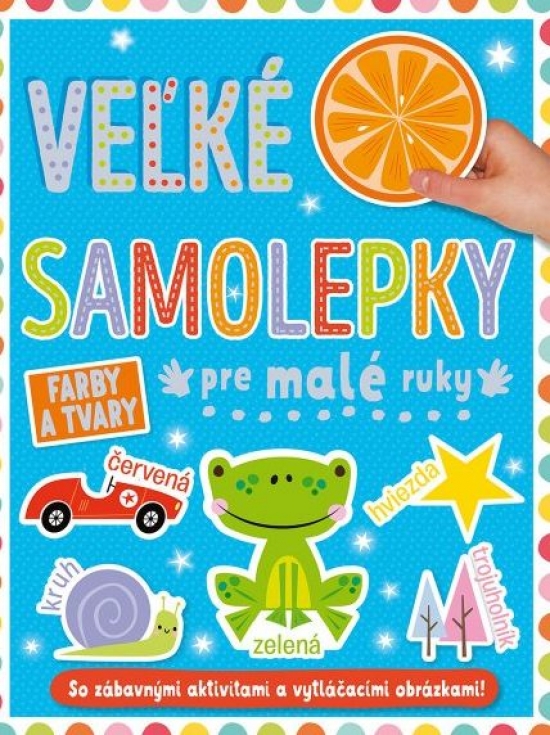 Obrázok Farby a tvary - veľké samolepky pre malé ruky