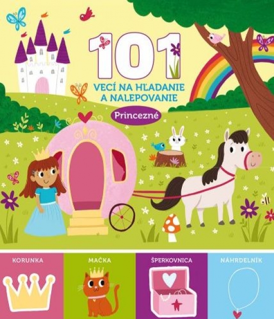 Obrázok Princezné - 101 vecí na hľadanie a nalepovanie