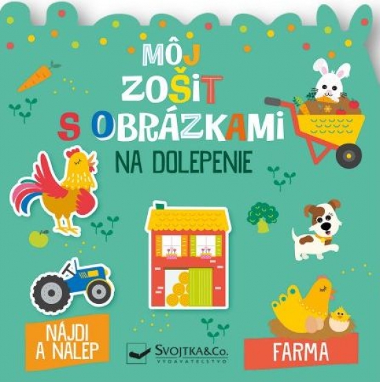Obrázok Farma - môj zošit s obrázkami na dolepenie