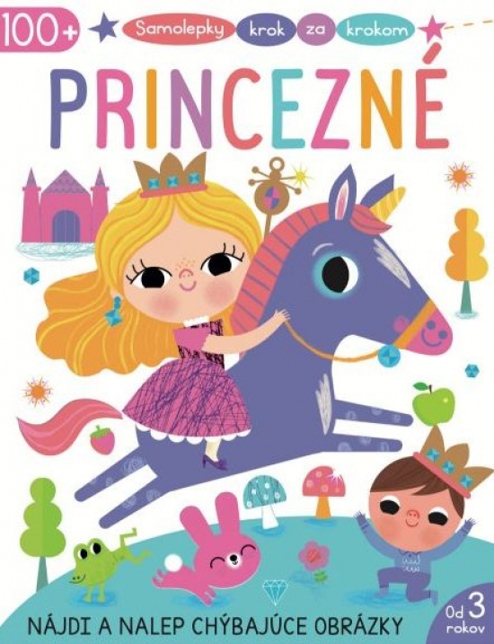 Obrázok Princezné - Samolepky krok za krokom