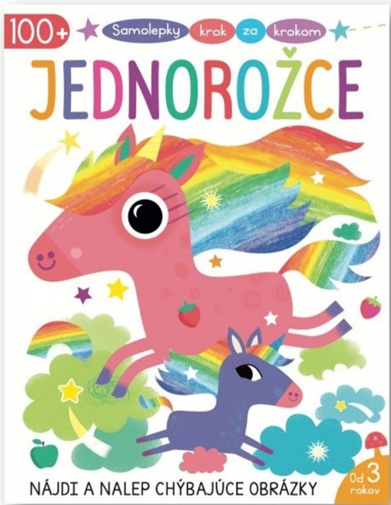 Obrázok Jednorožce - Samolepky krok za krokom