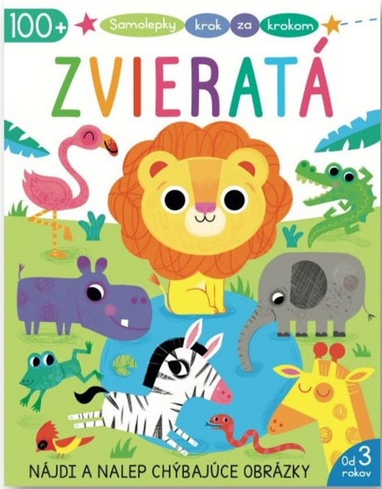 Obrázok Zvieratá - Samolepky krok za krokom