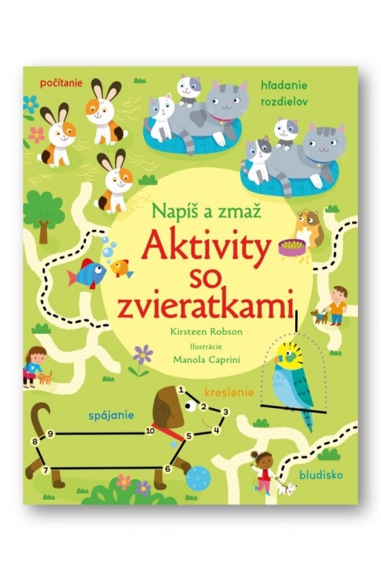 Obrázok Napíš a zmaž - Aktivity so zvieratkami