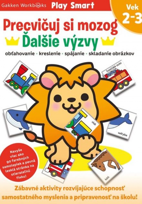 Obrázok Precvičuj si mozog - Ďalšie výzvy Vek 2–3