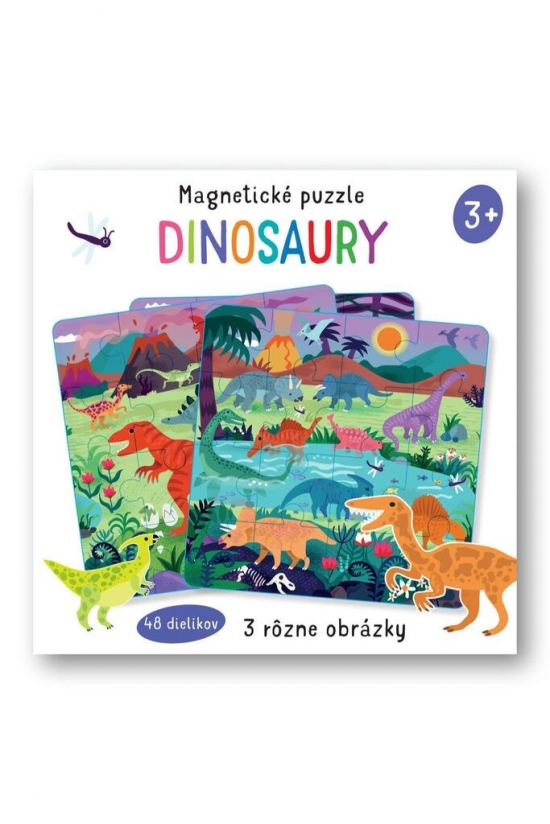 Obrázok Dinosaury - Magnetické puzzle