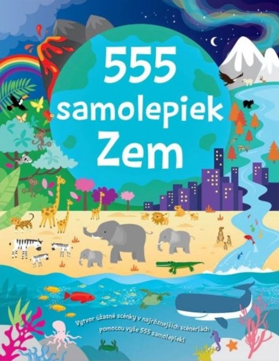 Obrázok 555 samolepiek - Zem