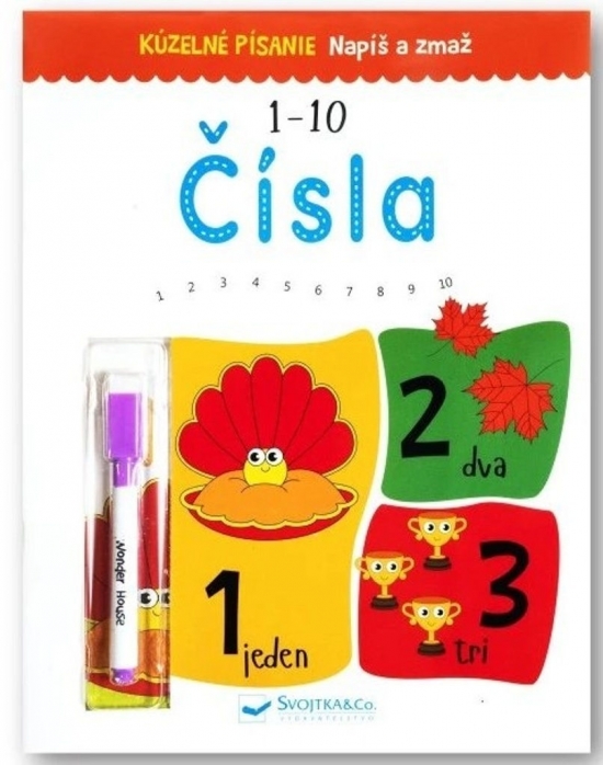 Obrázok Kúzelné písanie – Čísla 1-10