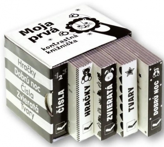 Obrázok Moja prvá kontrastná knižnička