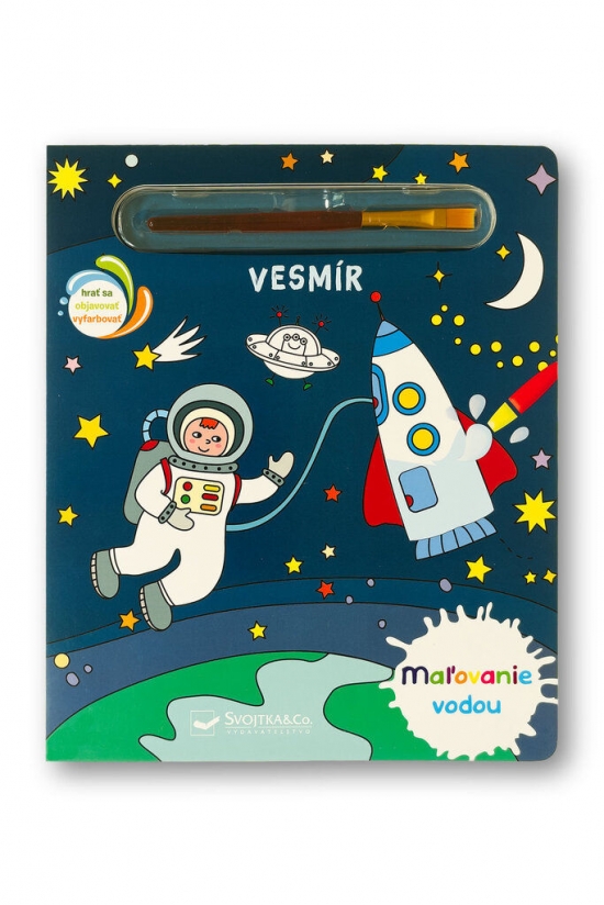 Obrázok Maľovanie vodou - Vesmír
