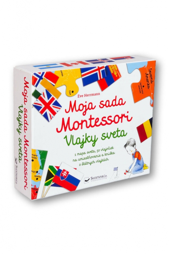Obrázok Moja sada Montessori - Vlajky sveta