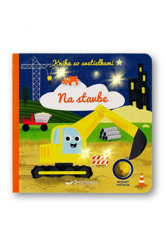 Obrázok Na stavbe - Kniha so svetielkami