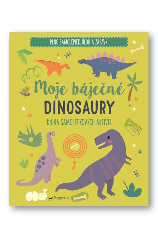 Obrázok Moje báječné dinosaury - Kniha samolepkových aktivít