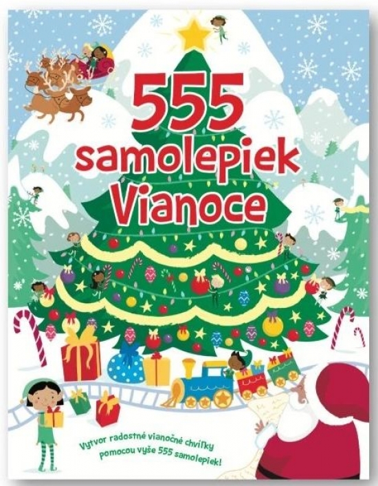 Obrázok 555 samolepiek – Vianoce