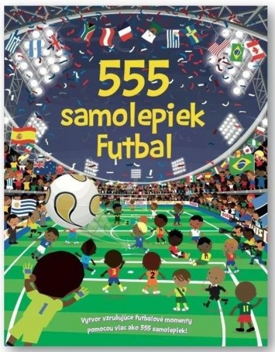 Obrázok 555 samolepiek - Futbal