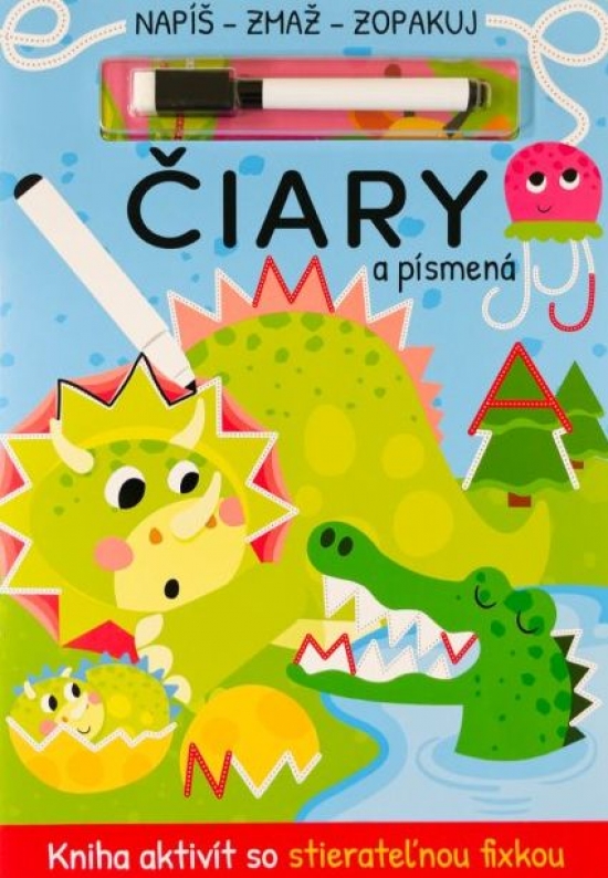 Obrázok Čiary a písmená - Napíš, zmaž, zopakuj