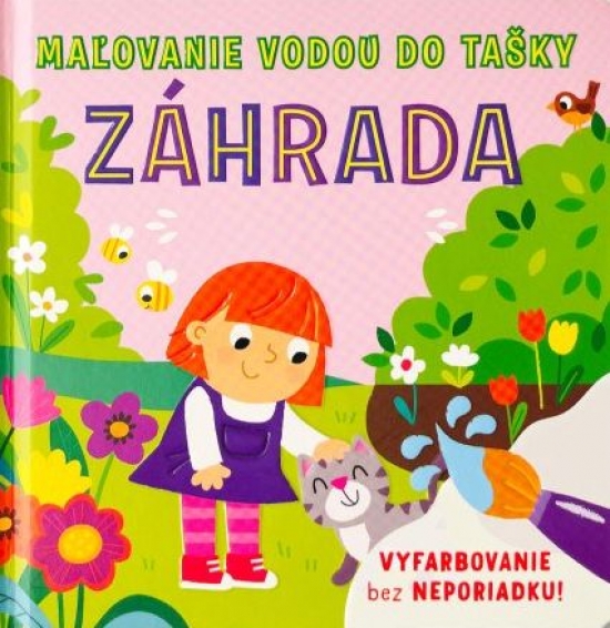 Obrázok Maľovanie vodou do tašky - Záhrada