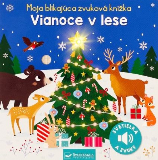 Obrázok Vianoce v lese - Moja blikajúca zvuková knižka