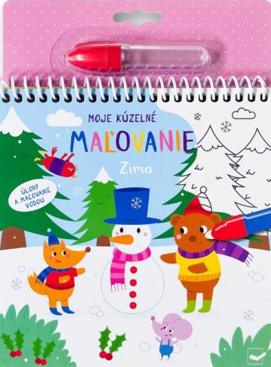 Obrázok Zima - Moje kúzelné maľovanie