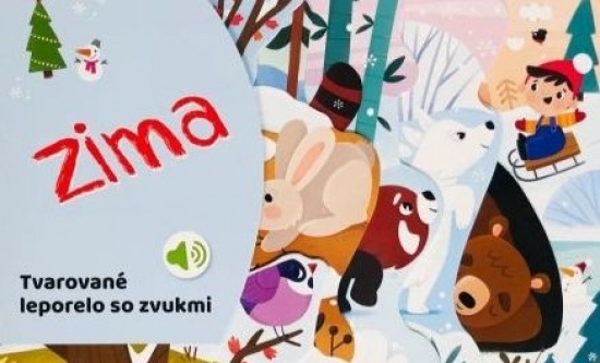 Obrazok Zima - Tvarované leporelo so zvukmi