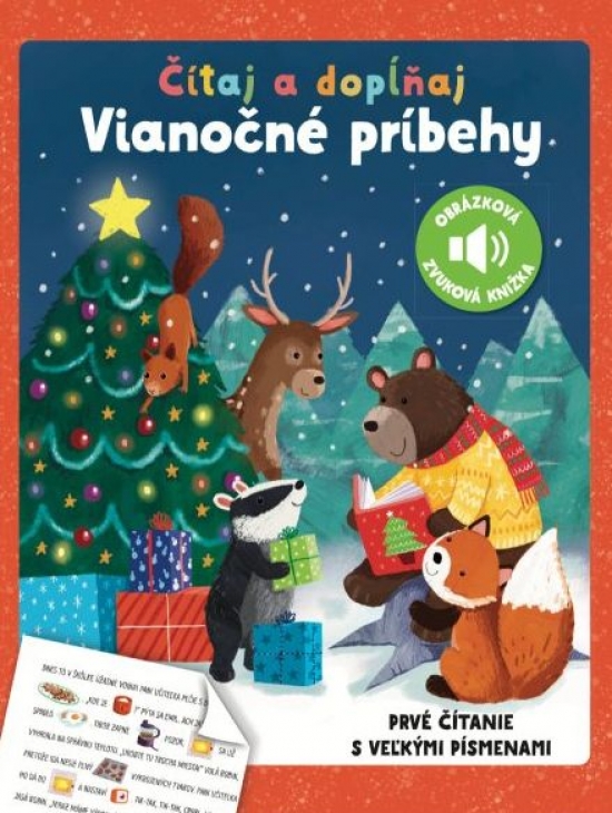 Obrázok Čítaj a dopĺňaj - Vianočné príbehy