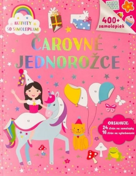 Obrazok Čarovné jednorožce 400 samolepiek