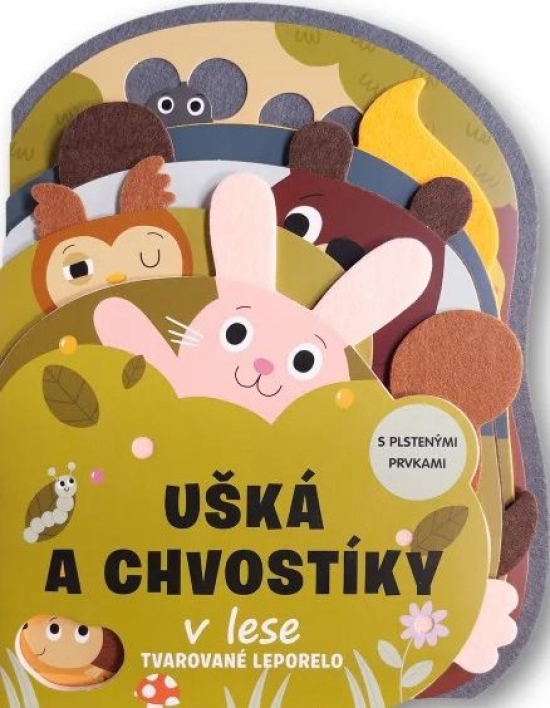 Obrazok Ušká a chvostíky v lese - Tvarované leporelo