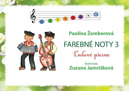Obrázok Farebné noty 3 - Ľudové piesne