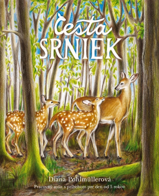 Obrázok Cesta srniek - pracovný zošit s príbehom