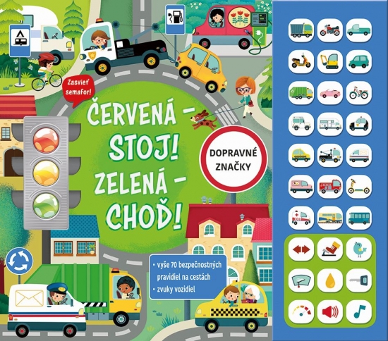 Obrázok Červená - stoj! Zelená -Choď!