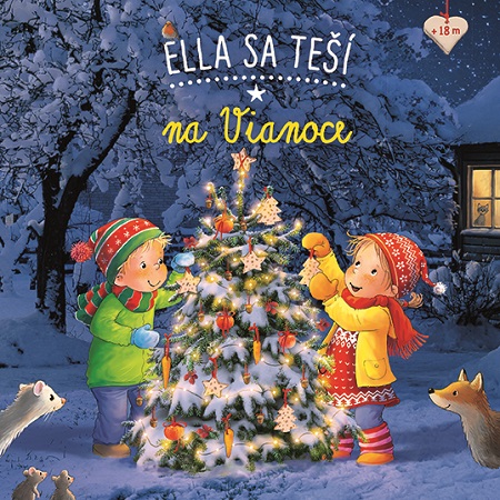 Obrazok Ella sa teší na Vianoce