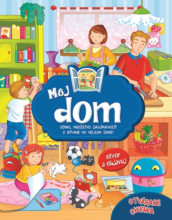 Obrazok Môj dom – leporelo s okienkami
