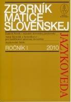 Obrázok Zborník Matice slovenskej