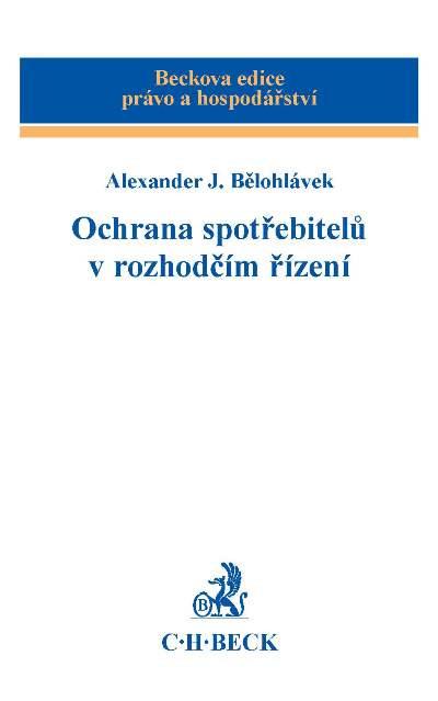 Obrazok Ochrana spotřebitelů v rozhodčím řízení