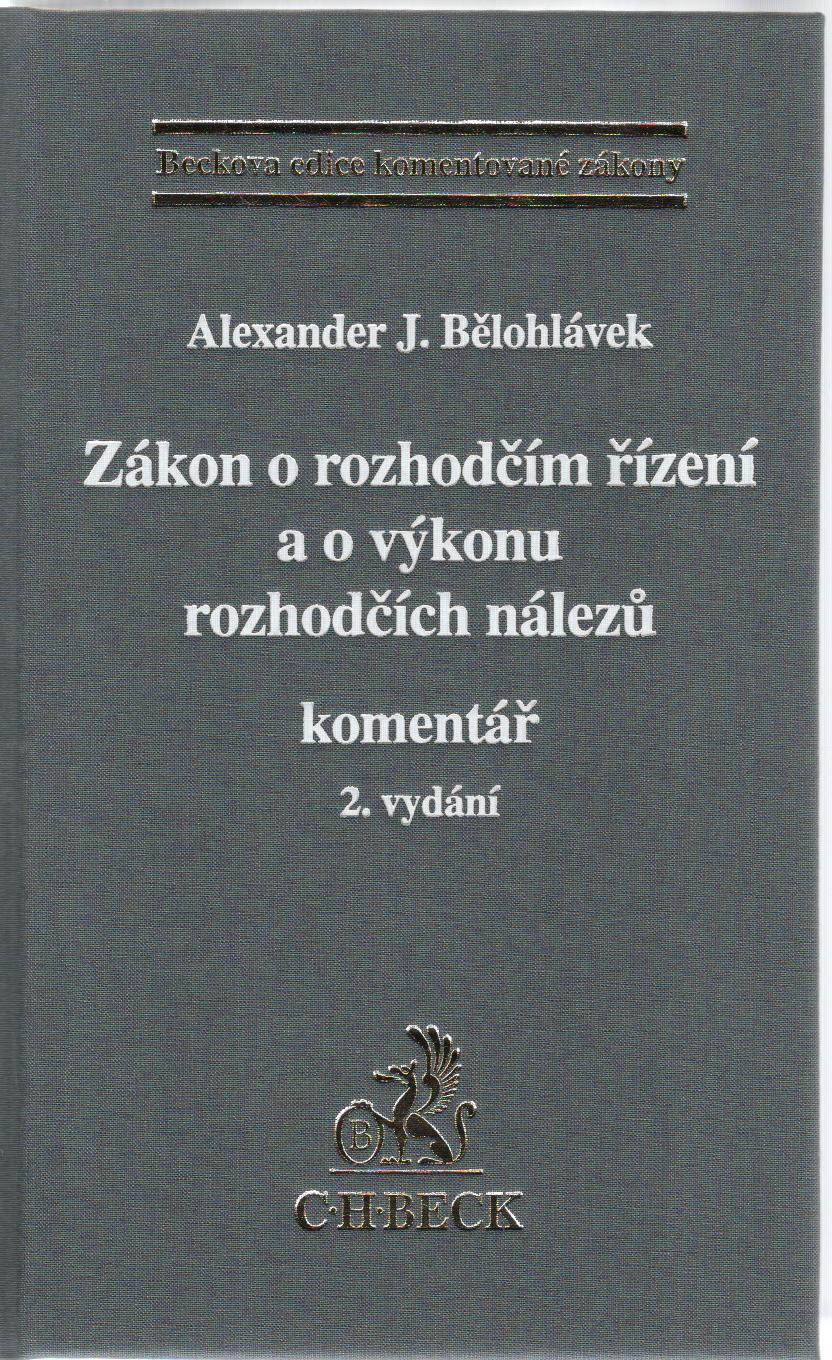 Obrazok Zákon o rozhodčím řízení a o výkonu rozhodčích nálezů - Komentář. 2. vydání