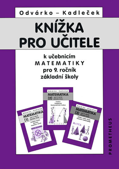 Obrázok Knížka pro učitele k matematice pro 9.ročník ZŠ