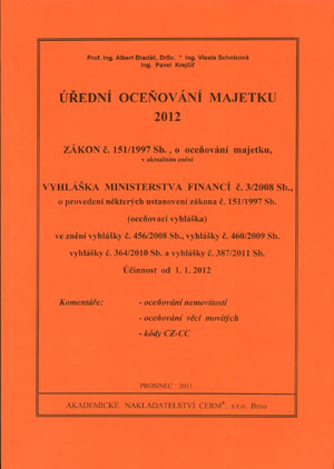 Obrazok Úřední oceňování majetku 2012