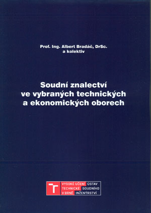 Obrazok Soudní znalectví ve vybraných technických a ekonomických oborech