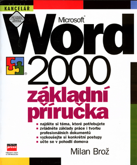 Obrázok Microsoft Word 2000 Základní příručka